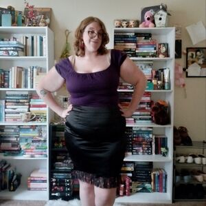 Purple Pinup Couture Blouse